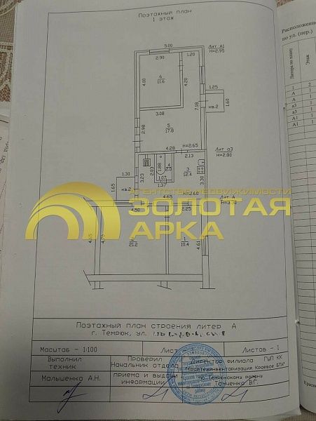 3-к квартира, 75 кв.м.