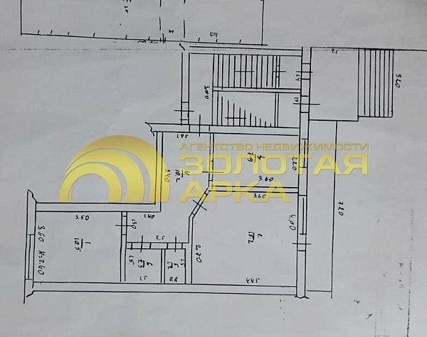 2-к квартира, 54 кв.м.